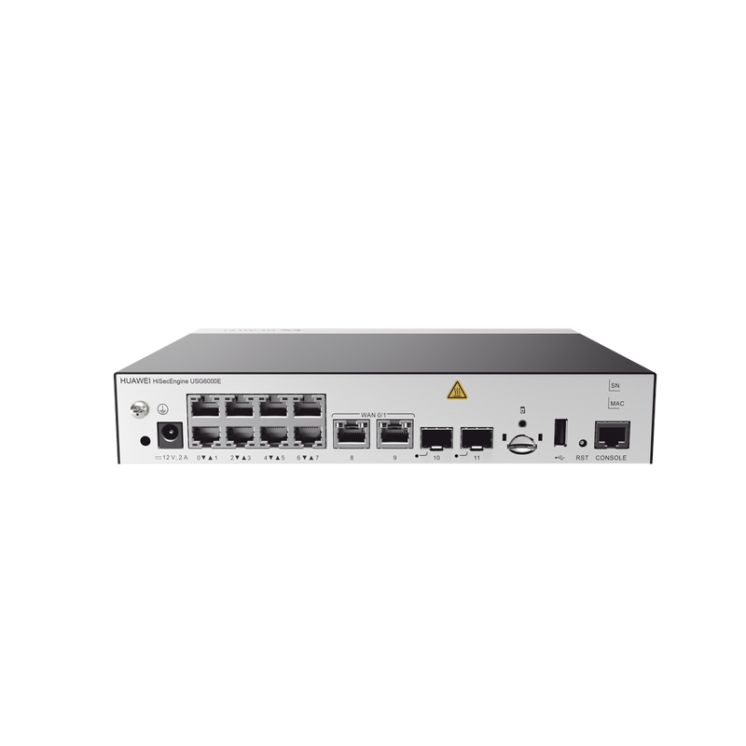 Huawei USG6510E vista trasera