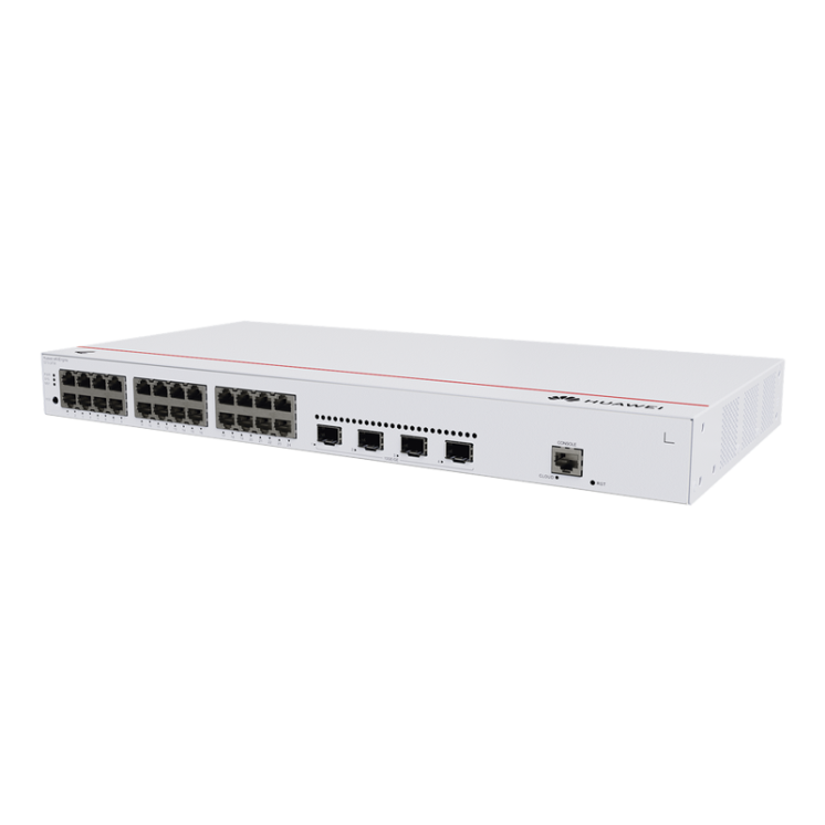 Huawei S310-24T4X vista lateral izquierda