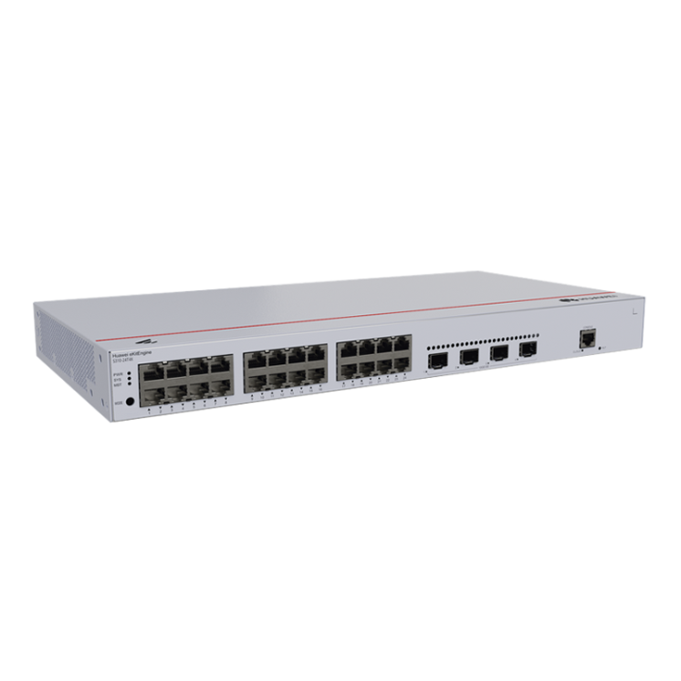 Huawei S310-24T4X vista lateral derecha