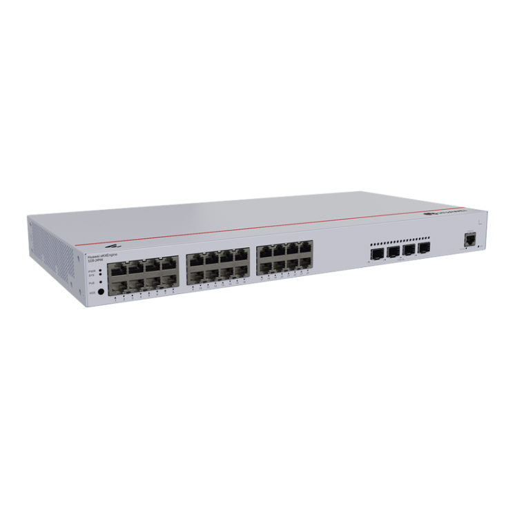 Huawei S220-24T4X vistra lateral izquierda