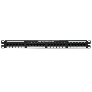 Panel de parcheo Cat 6 Panduit NetKey de 24 puertos