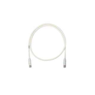 Cable de parcheo Cat 6 Panduit NetKey blanco