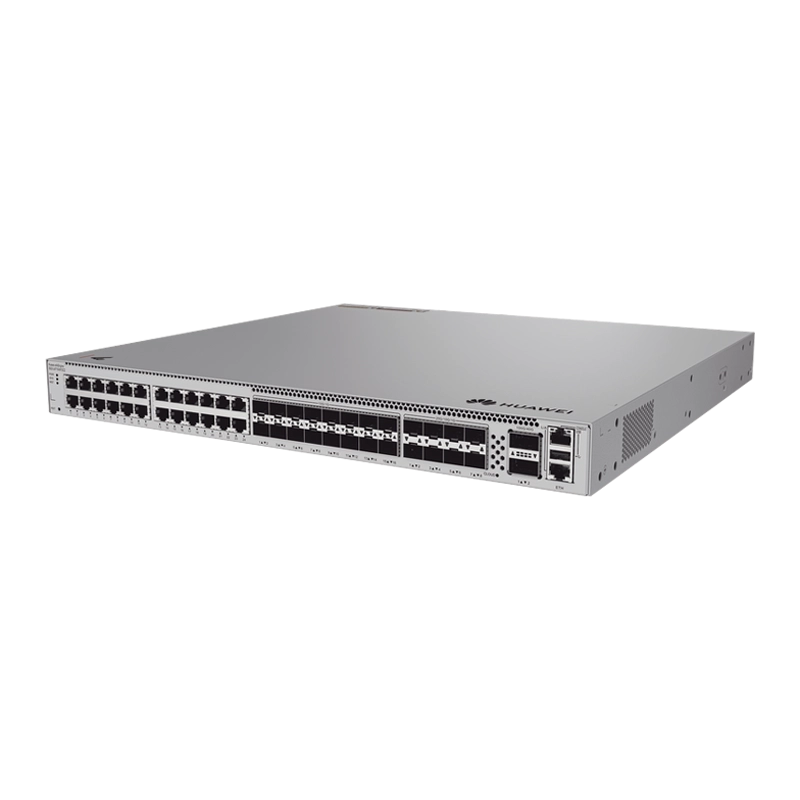 Huawei S620-24T16X8Y2CZ | Switch Empresarial L3 vista lateral izquierda