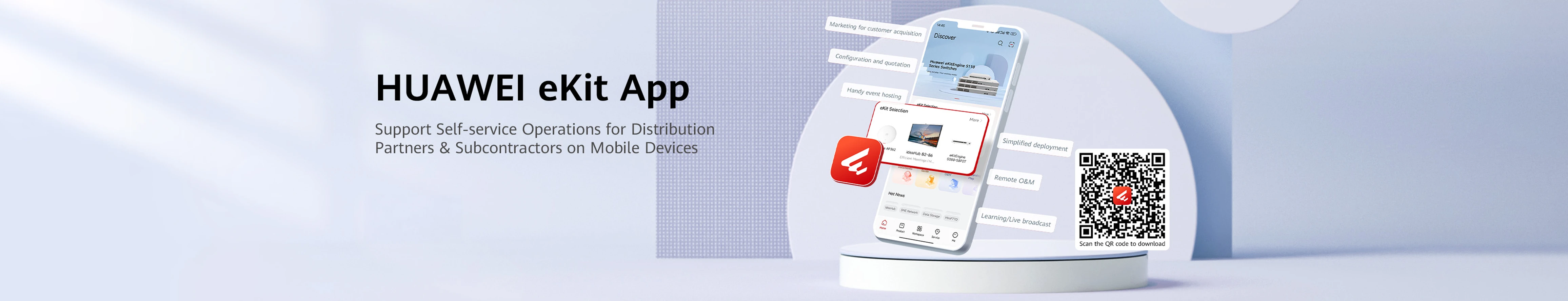 Descarga la aplicación de ekit para IOS o Android